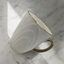 Mug 380ml Gold Design Porcelain - 6036H