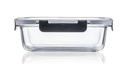 Storage Box 410ml Rectangular Glass with Lid 70317
