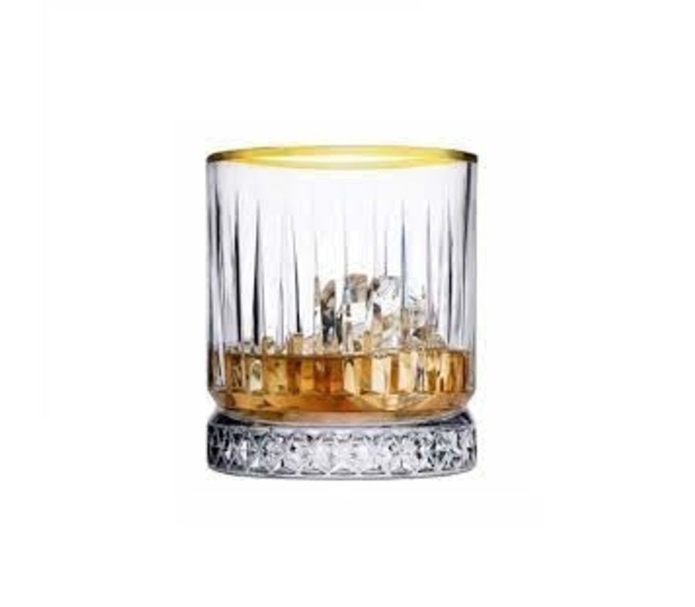 ELYSIA WHISKY 210ML 4PC GOLD RIM GOLDEN TOUCH 520014