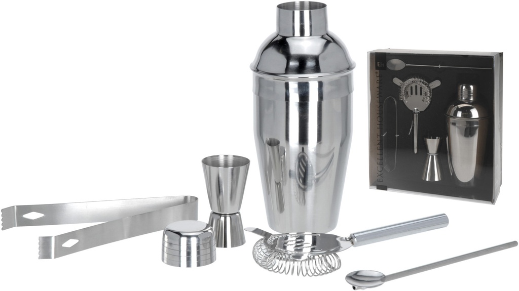 COCKTAIL SHAKER SET 5PC 13102