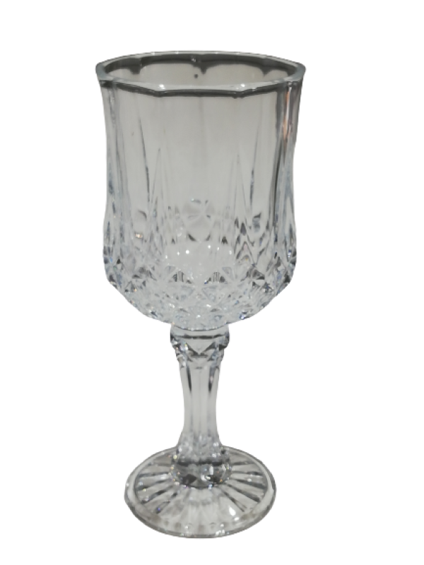 WINE GLASS 6PC CUT-GLASS RVT351