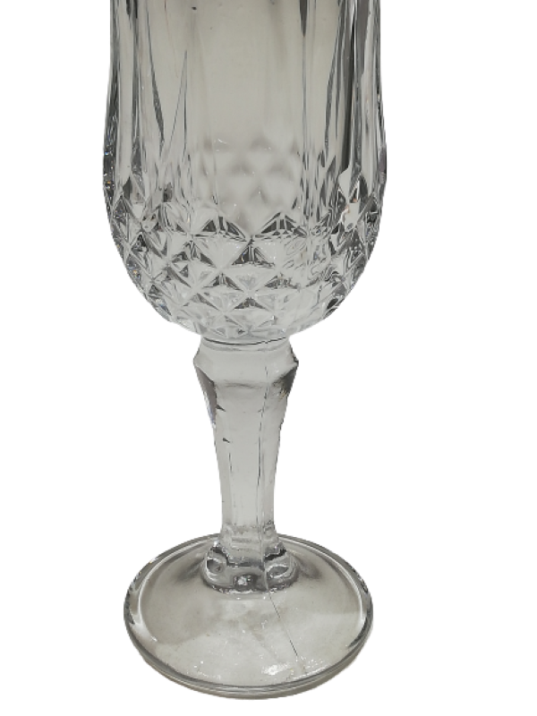 CHAMPAGNE 6PC CUT-GLASS RVT096