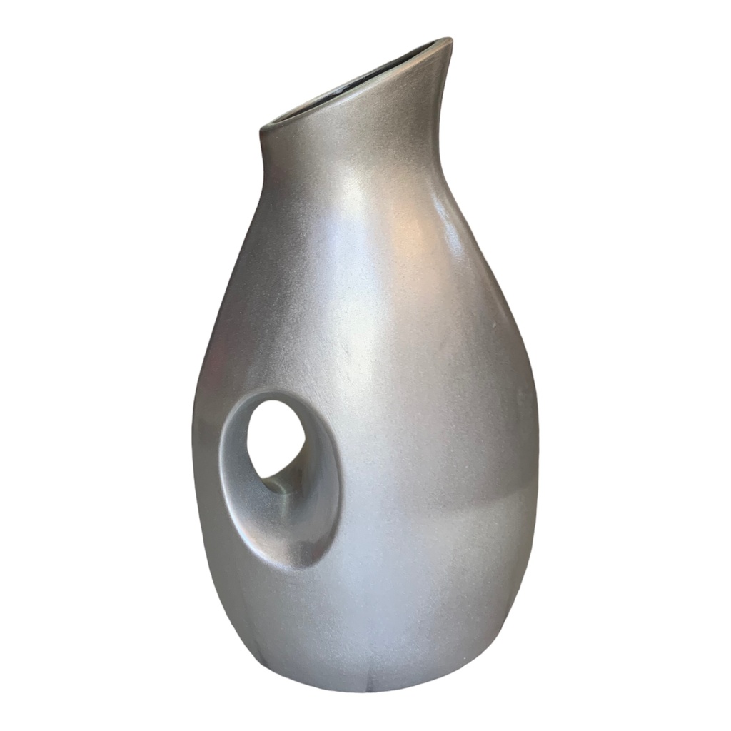 Vase AC 50x28x15cm Ahmed 1H Jug-Metallic