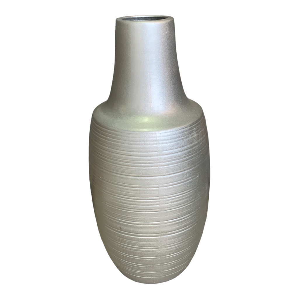 Vase AC 43X21 Denali Grooved-Metallic