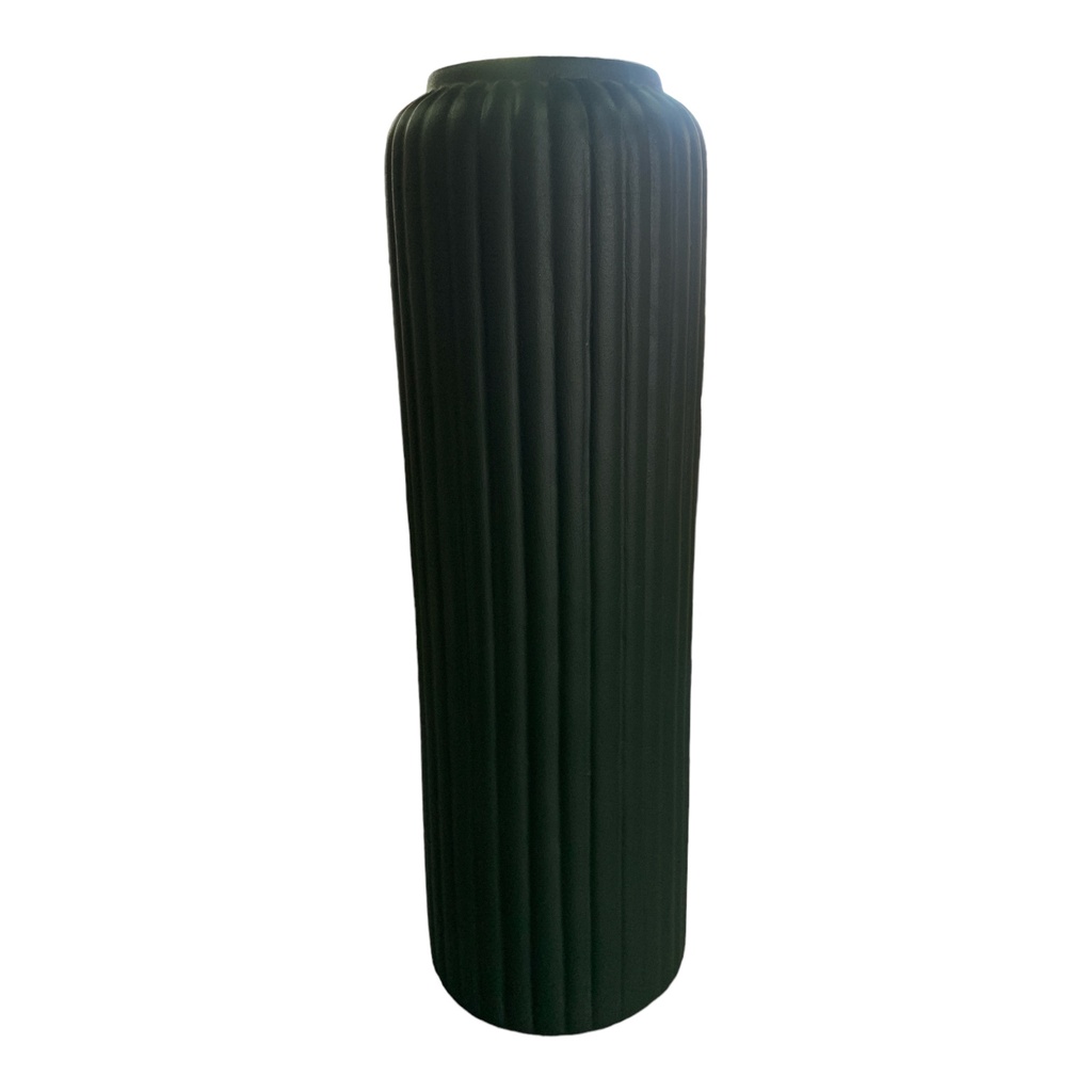 Vase AC 36X11Cm Louise Ribbed Bottle Base