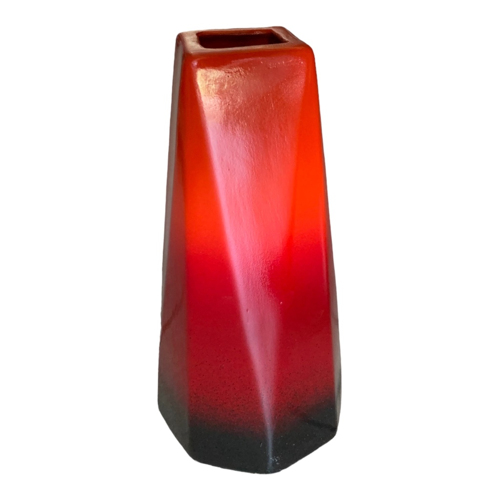 Vase AC 34x15x8cm Diamond-Base