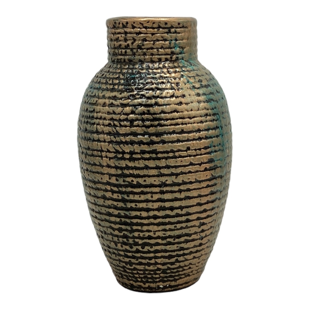 Vase AC 23x11cm Textured Bud-Metallic