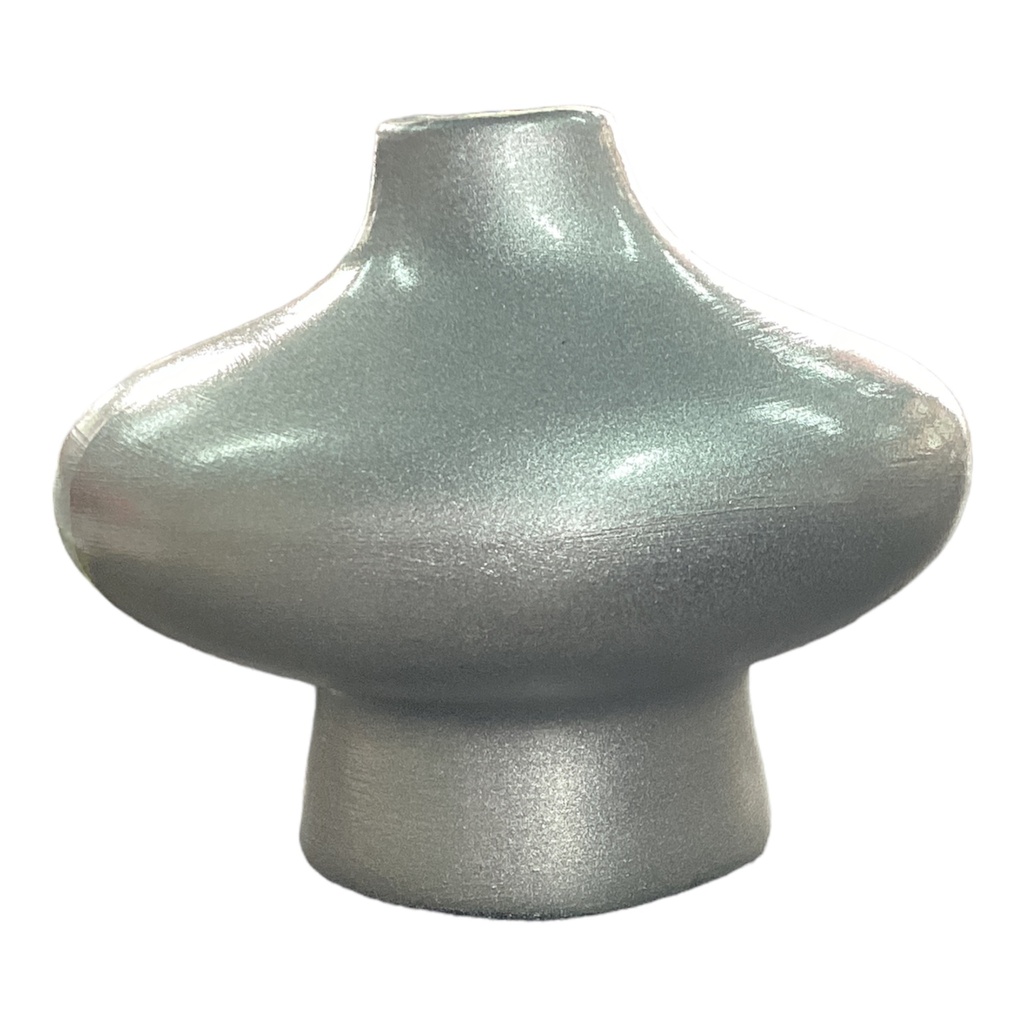 Vase AC 12x15cm Genie Round-Metallic