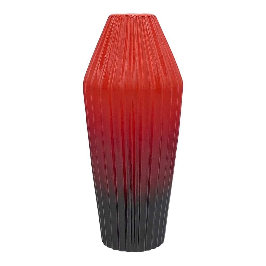 Vase AC 29x8cm Forest Ribbed-Base