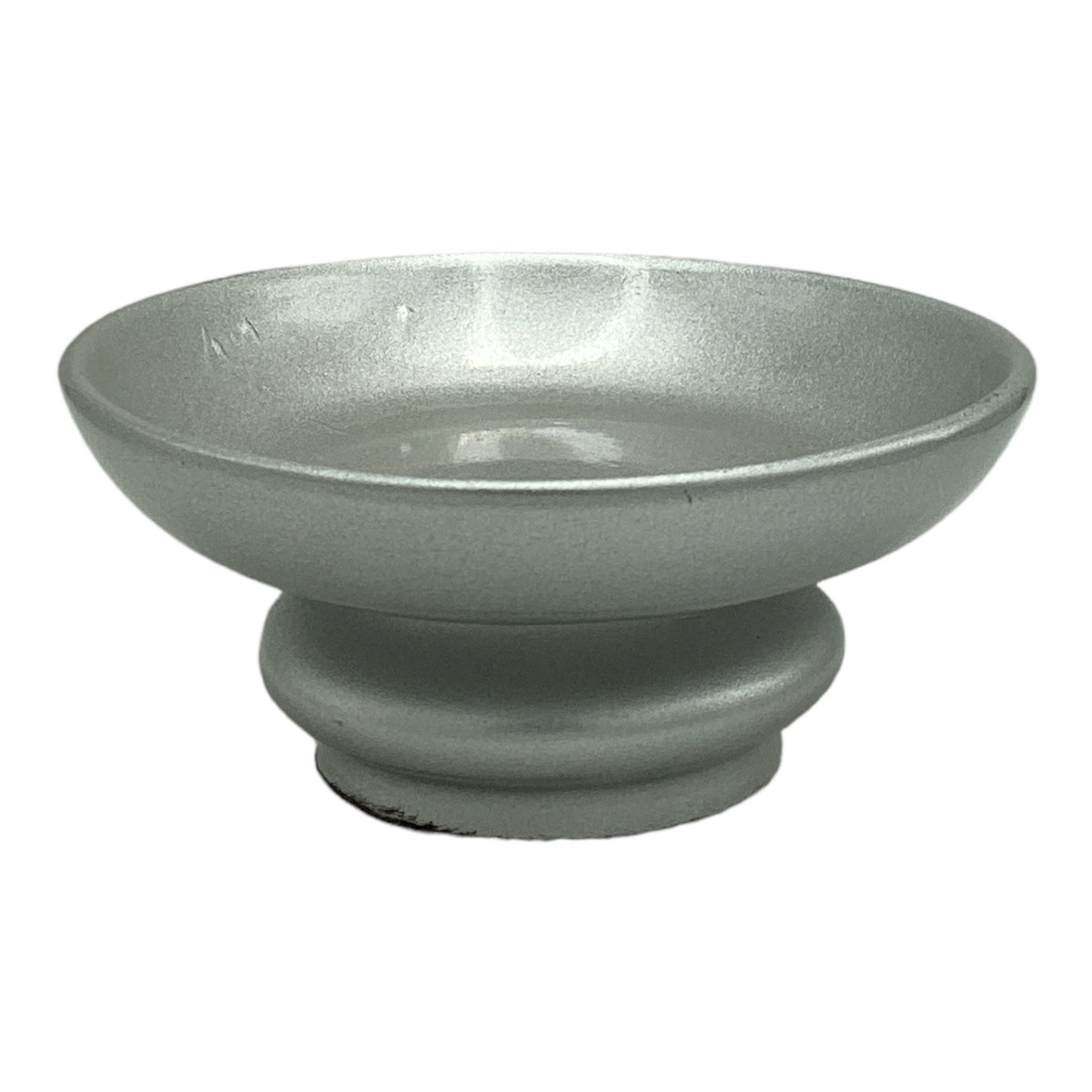 Decor Ornament AC 10x22cm Bowl Footed-Metallic