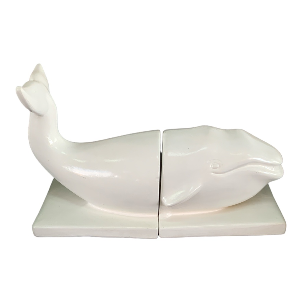 Decor Ornament AC 17x30x12cm Whale Bookend-Base