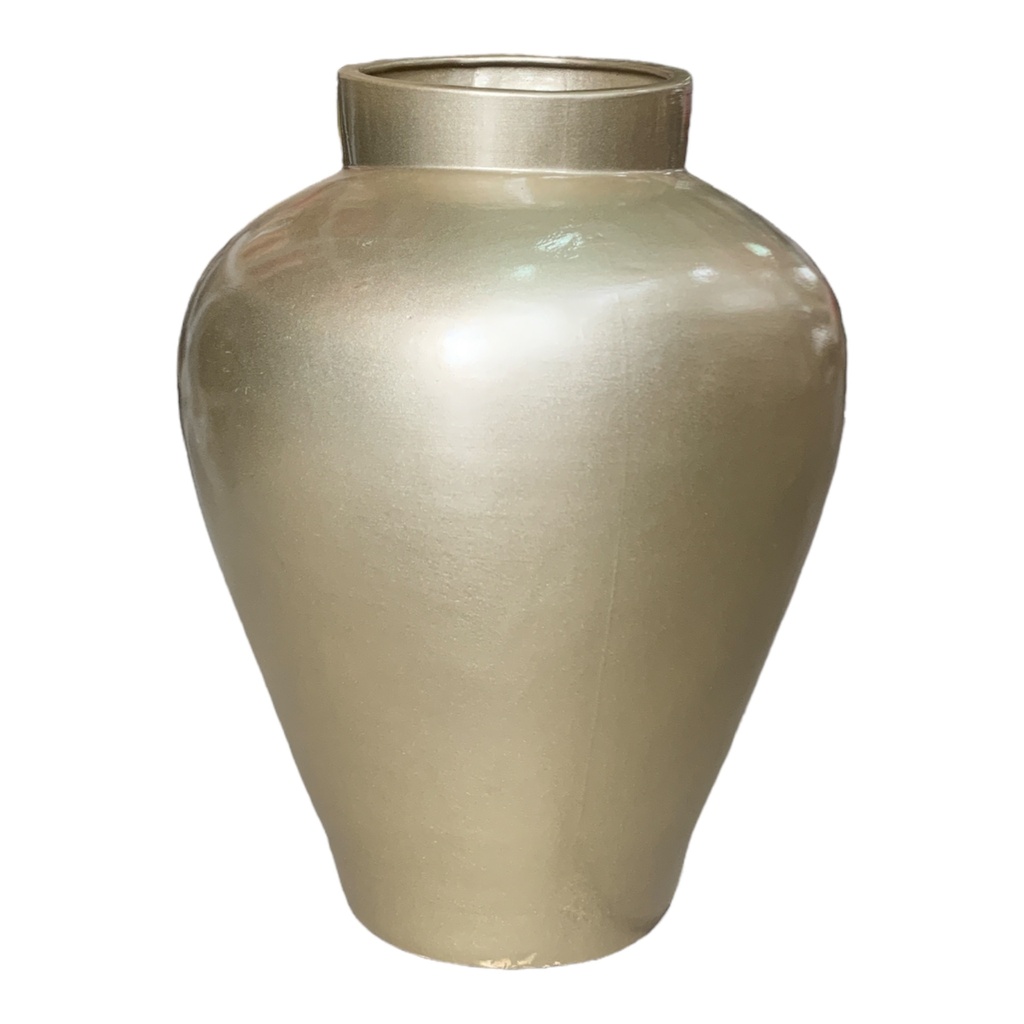 Vase AC 62x23cm Zoe Urn-Metallic