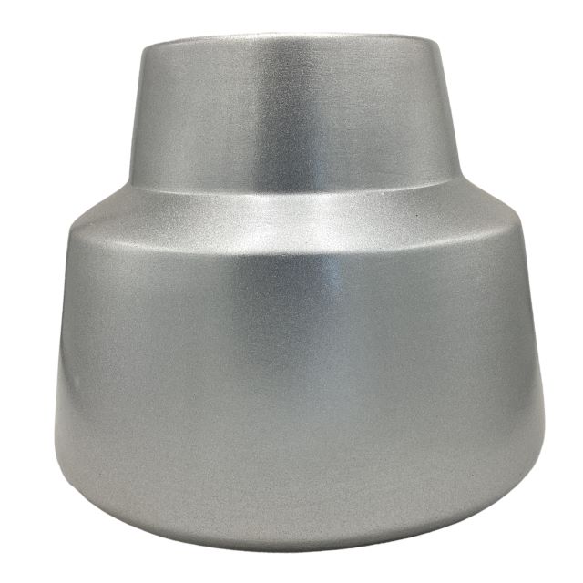 Vase AC 26x29cm Pyramid Planter-Metallic