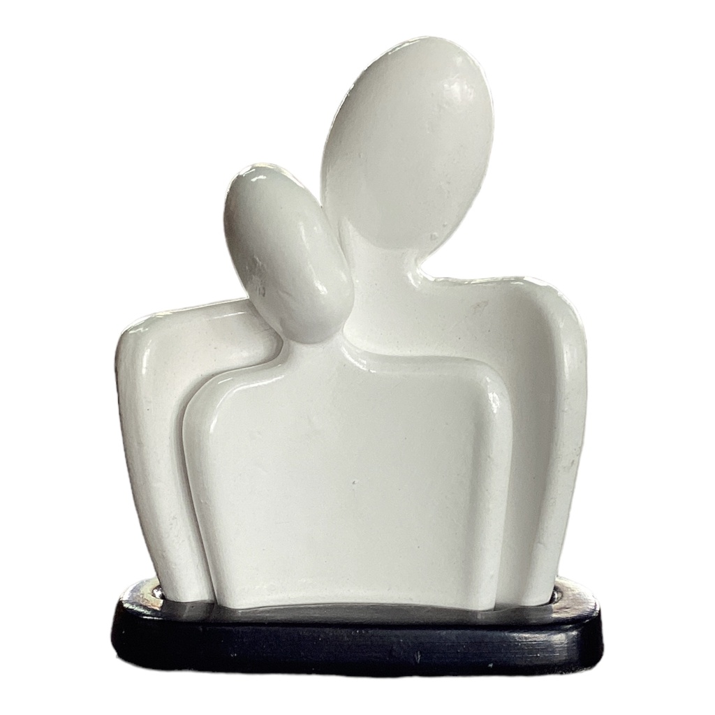 Decor Ornament 16x13cm Nordic Couple-Base