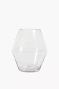 Glass Vase 30Cm Diamond Rvt388