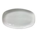 Platter 34.5x21.5cm White Porcelain CP2307-44