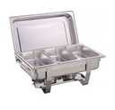 Chafing Dish 9.5L Rectangular with Triple Inserts