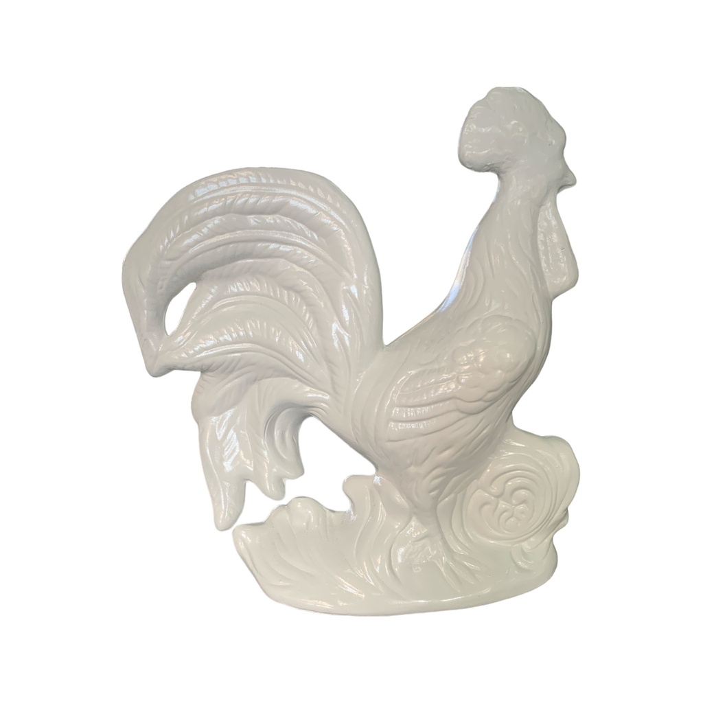 Decor Ornament 33x32x11cm Rooster-Base