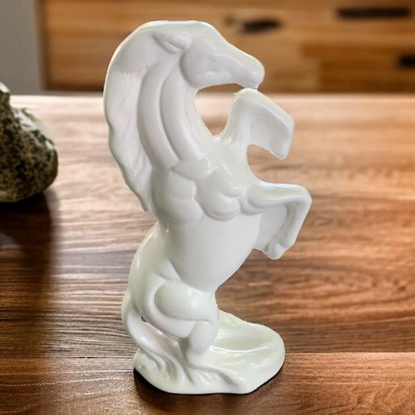 Decor Ornament 19x9x6cm Horse Standing-Base