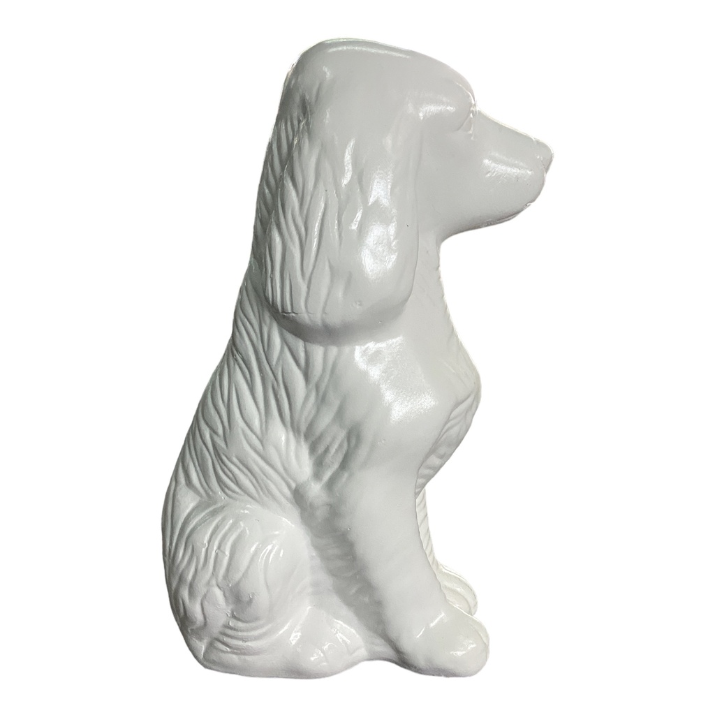 Decor Ornament 28x12x15cm Sitting Dog-Base