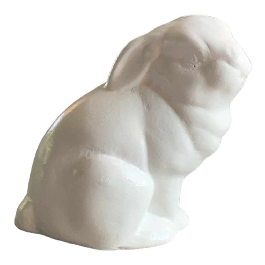 Decor Ornament 13x13x8cm Looking Bunny-Base