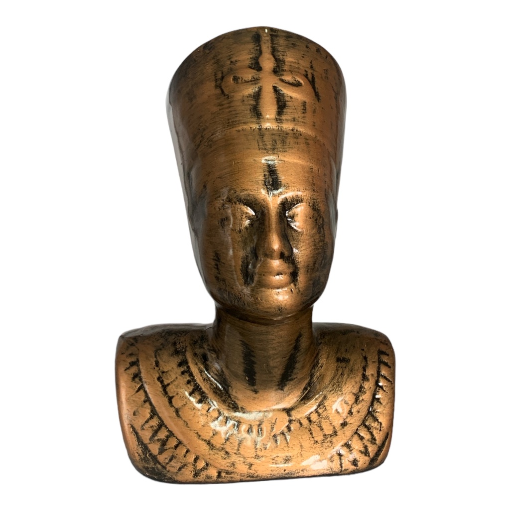 Decor Ornament 36x23x25cm Pharaoh- Metallic