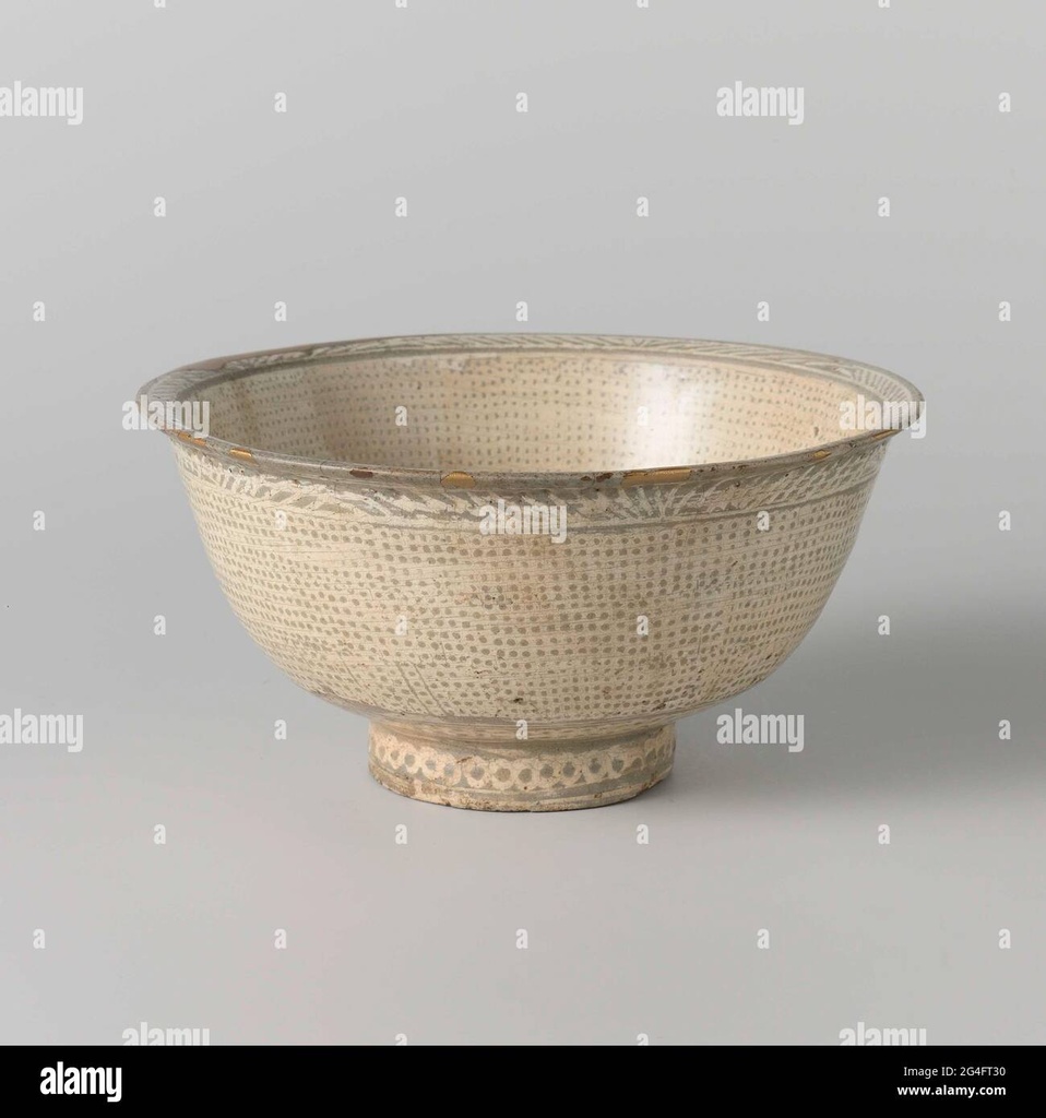 Bowl AC 15x15x16cm Groved-Metallic