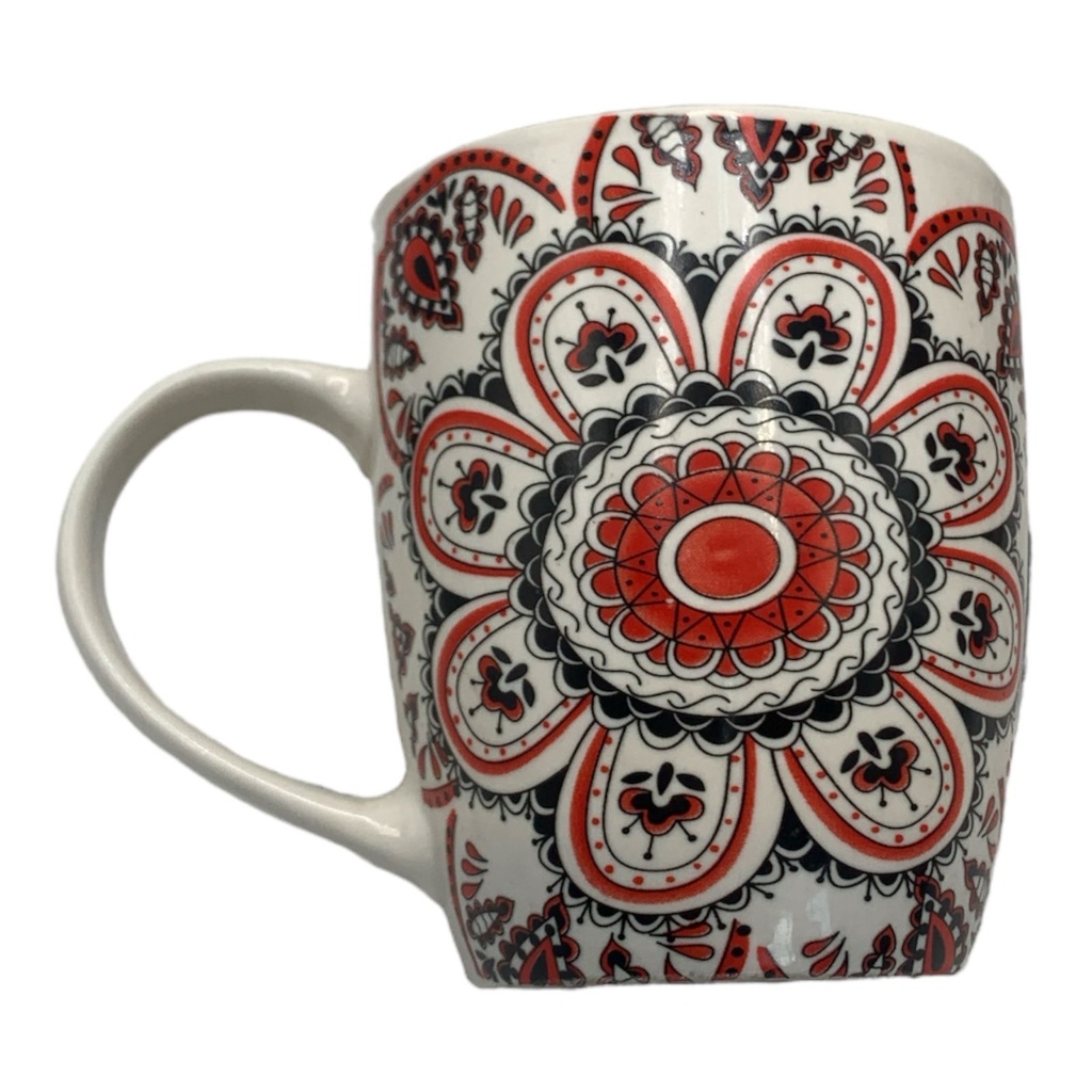 Mug 300ml 10x8.5cm Moroccon Blue/Black RVT2023-301