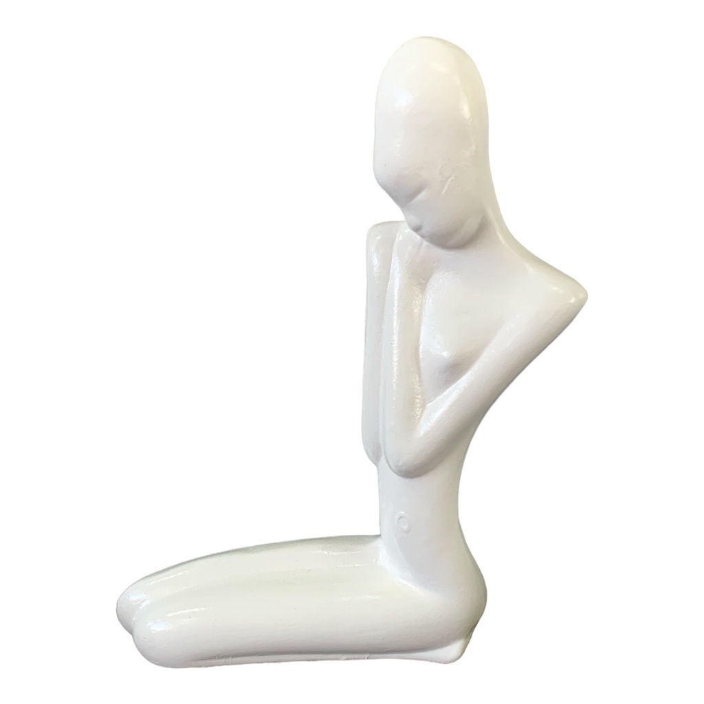 Decor Ornament 26x16x6cm Gentle Lady-Base