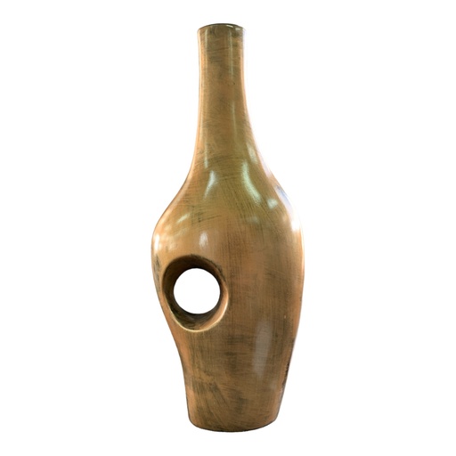 Vase Mcp 56Cm 1H Bottle Metallic