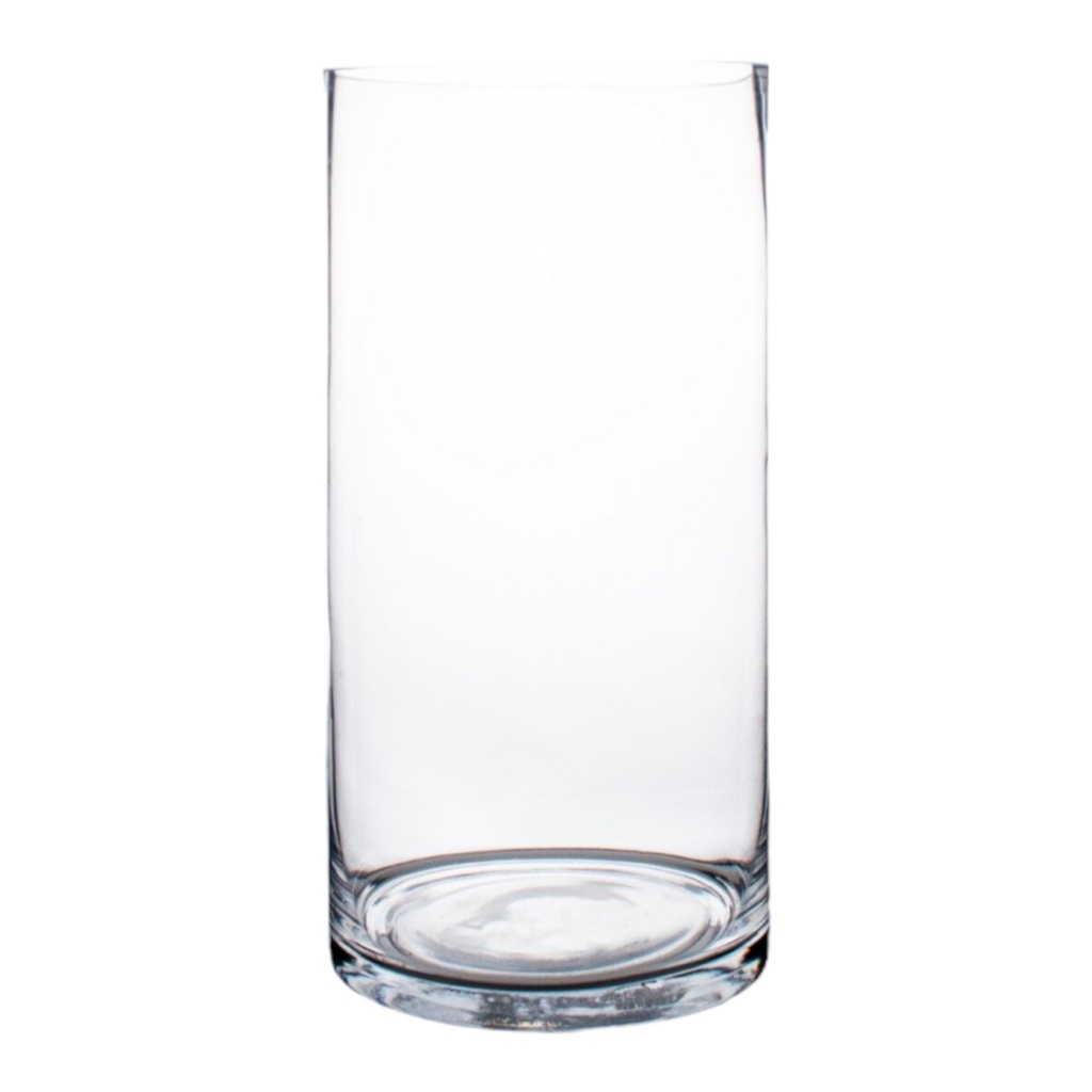 Glass Vase 50x20cm Flared Clear VAS2050