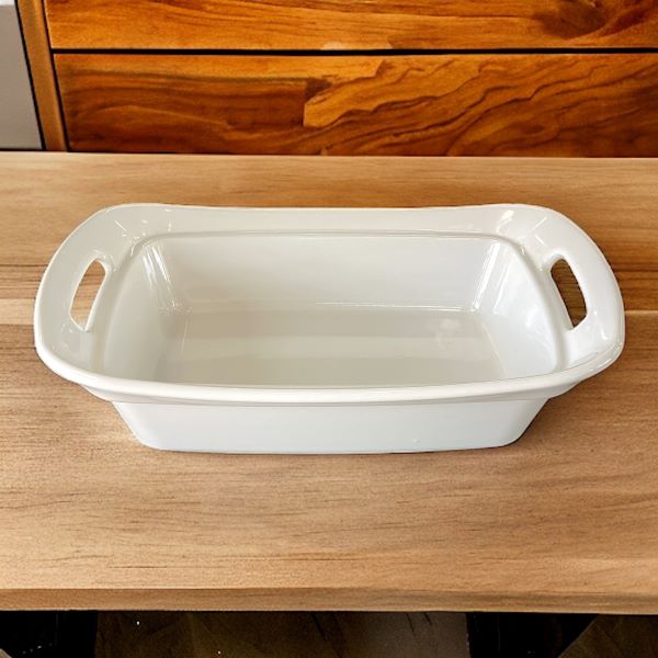 Casserole 35x23x8cm Porselain White ZLF-R026