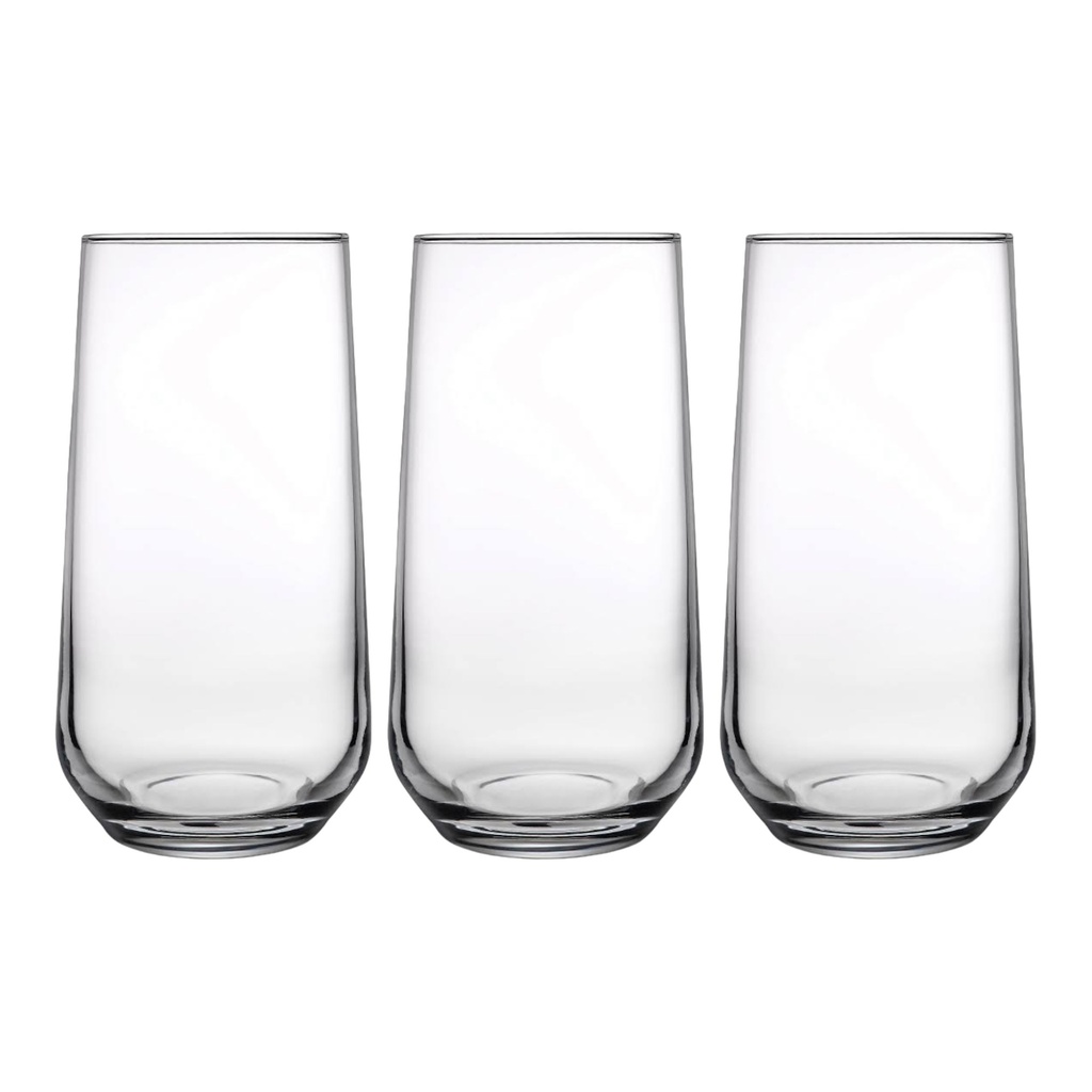 Tumbler Hiball 3pc 470ml Allegra Glass 420015