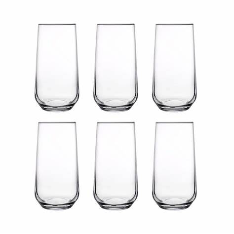 Tumbler Hiball 6pc 470ml Allegra Glass 420015