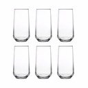 Tumbler Hiball 6pc 470ml Allegra Glass 420015