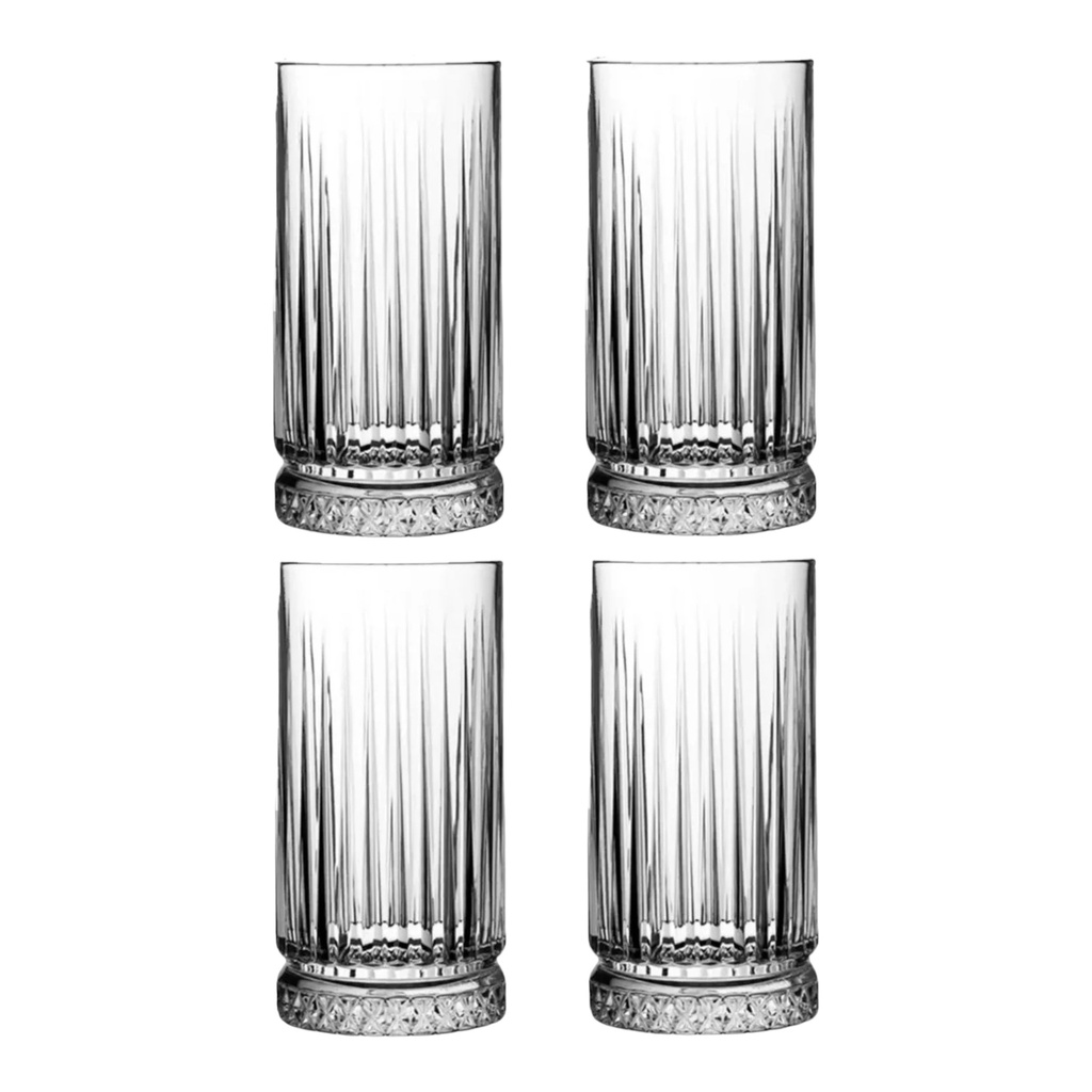 Tumbler Hiball 4pc 280ml Elysia 520125