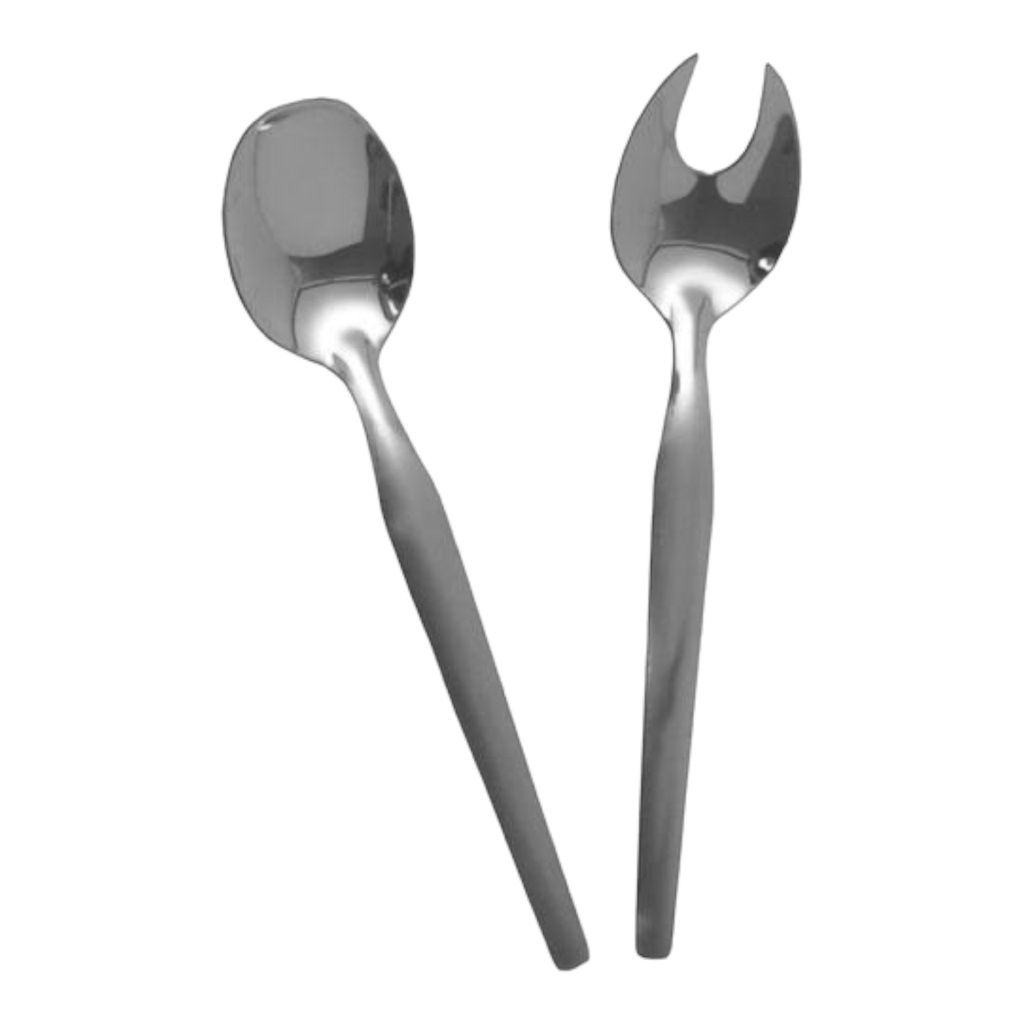 Salad Set 2pc Basic Salad Spoon & Fork SAL/2