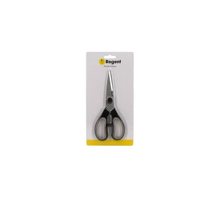 Scissors 19.5cm Black&Grey Regent 21111