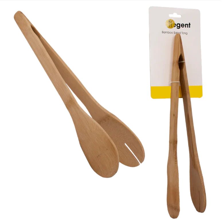 Salad Tong 30x5x6.5cm Bamboo Regent 30967