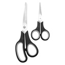 Scissors 2pc Set Black & Grey Regent 14549