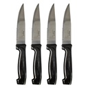 Steak Knife 4pc Jumbo With Black Handle Regent - 21326