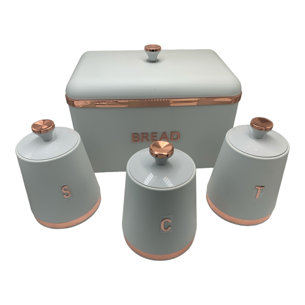 Bread Bin and Cannister 4pc Set Monza RHW-379