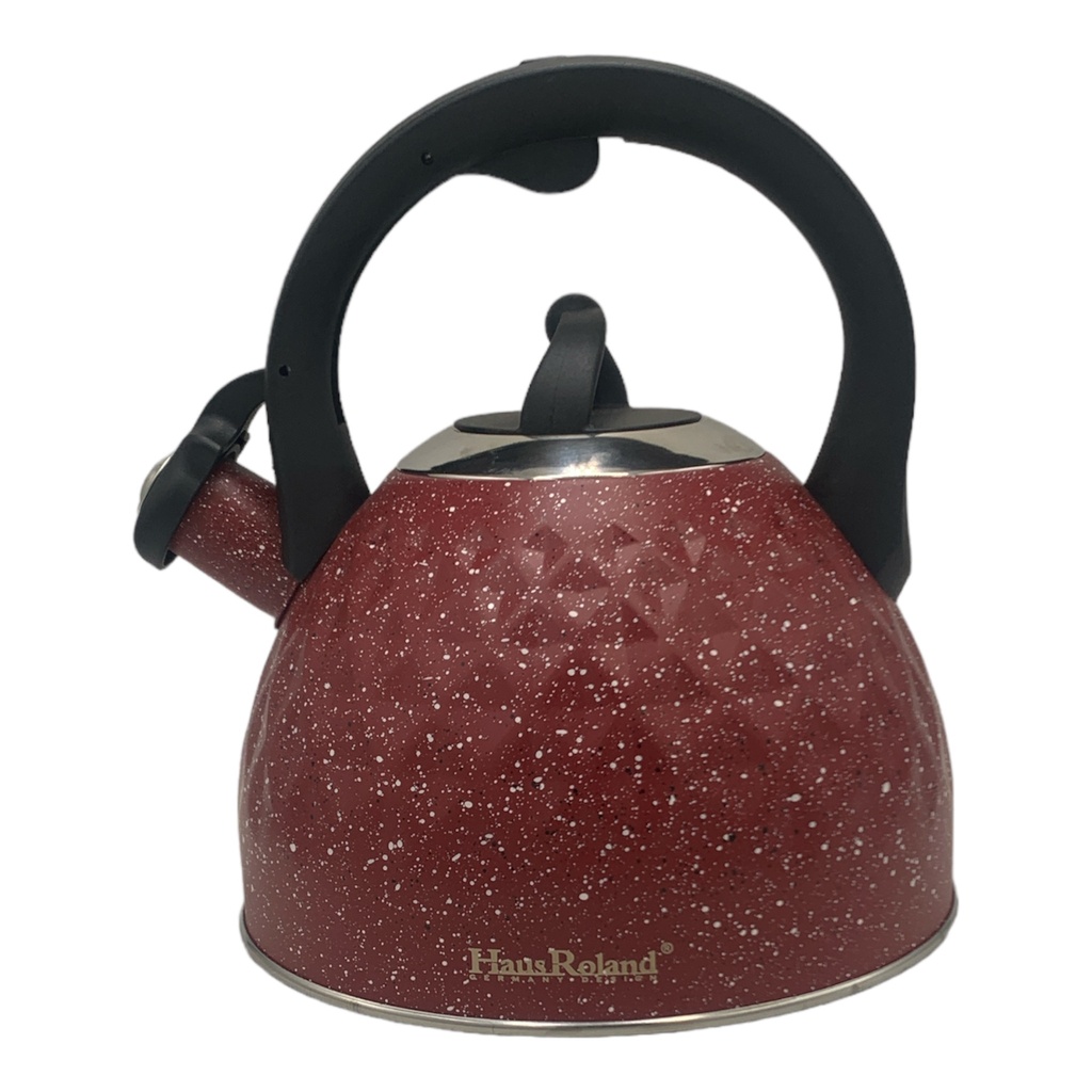 Kettle 3L Whistling Hammered Stainless Steel Haus Roland (HR770-3)