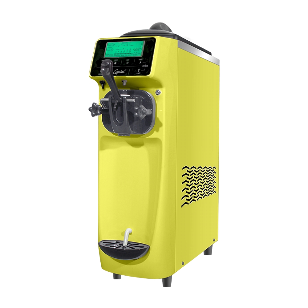 Compact Soft Serve Machine – Digital Control (Yellow)