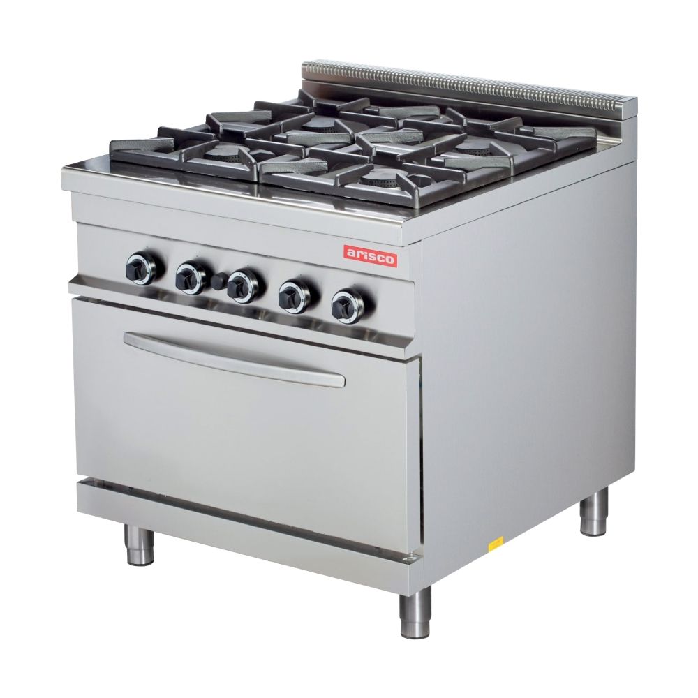 4 Burner With Electric Convection Oven - 900 Range