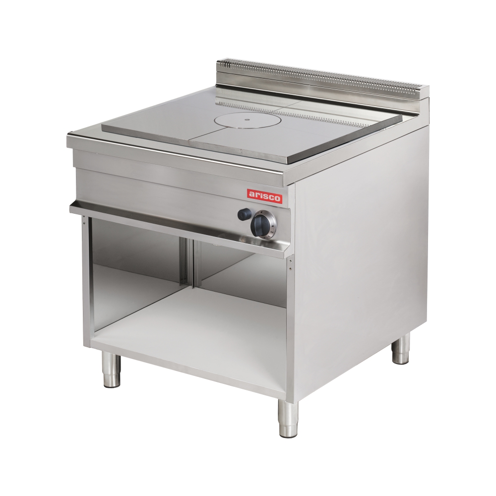 French Top Cooker On Open Cabinet - 900 Range