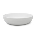 Bowl 26x6.5cm Flat White Round Porcelain