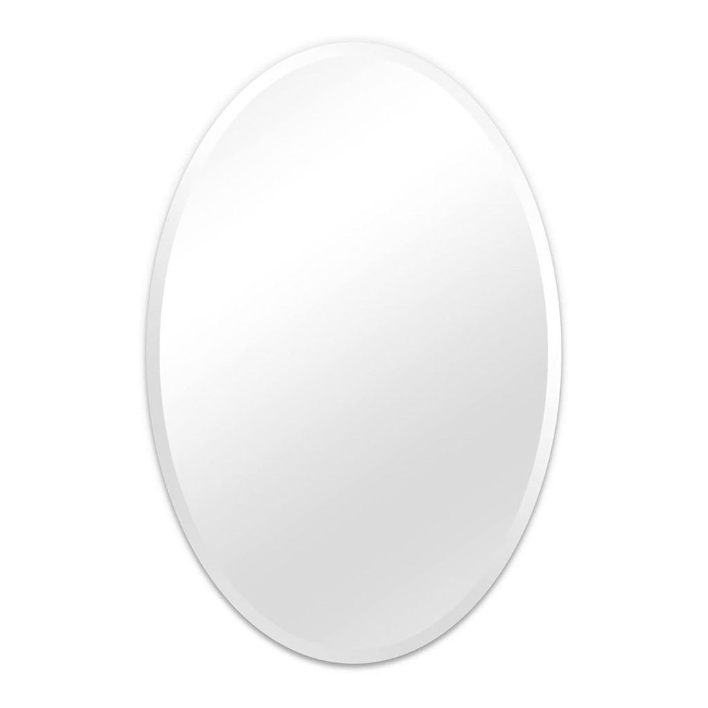 Mirror 59x79cm Oval Frame Plain SD916-3