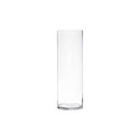 Glass Vase 26x13Cm Clear Glass VAS1220