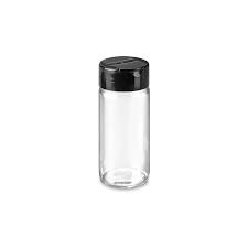 Spice Jar 115ml Glass Round with Lid JAR107